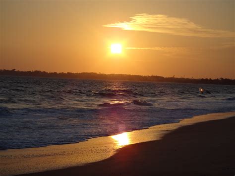 Gabon - on the beach in Libreville.