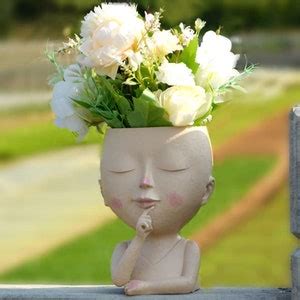 Face Planter Pot Face Flower Pots for Indoor and Outdoor - Etsy