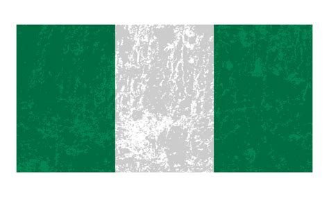 Nigeria flag, official colors and proportion. Vector illustration ...