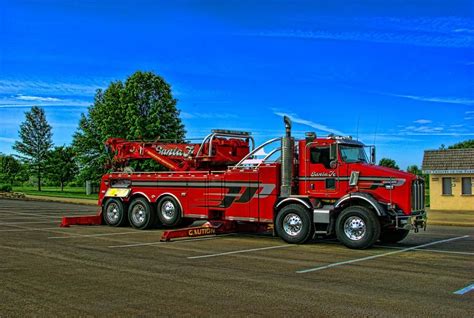 Custom Big Trucks | Kenworth Big Rig Tow Truck Photograph - Kenworth ...