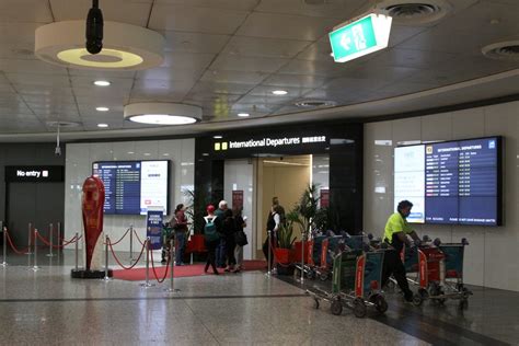 Doorway to international departures, Melbourne Airport ter… | Flickr