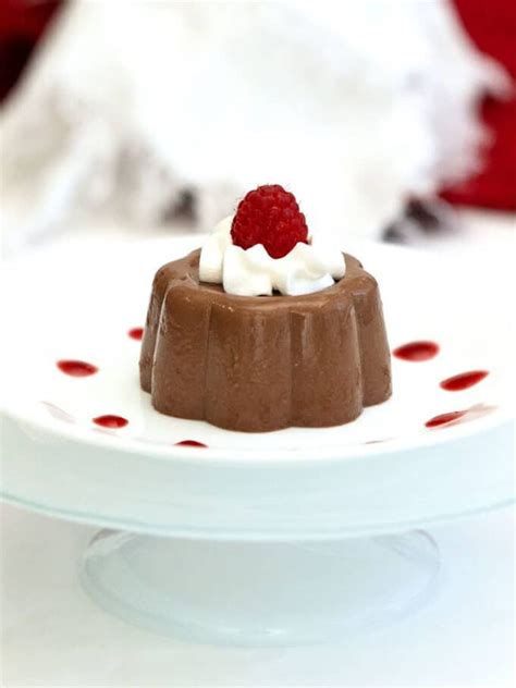 Chocolate Blancmange | Recipe in 2021 | Chocolate dessert recipes ...