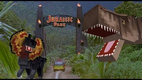 Minecraft Jurassic Park Map for JurassiCraft Mod 1.7.10 - YouTube