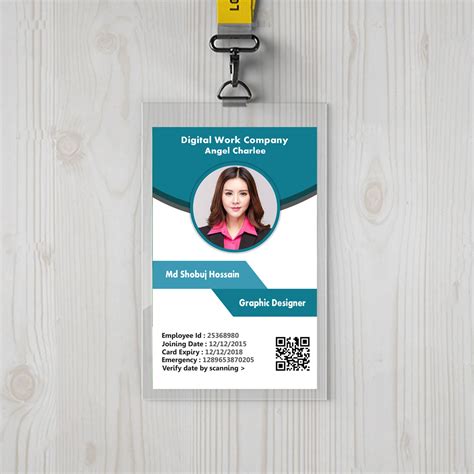 Employee ID Card Design