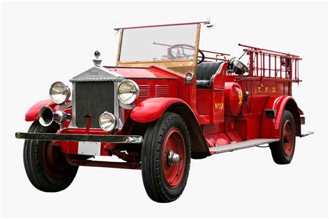 Fire Trucks In The 1800, HD Png Download - kindpng