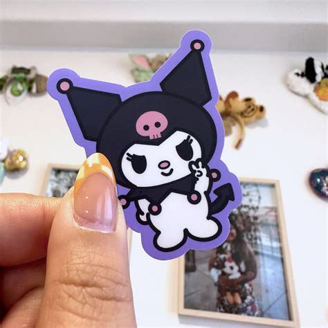 Kuromi Sticker – Potato Desk