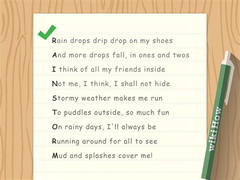 How to Write an Acrostic Poem: 10 Steps (with Pictures) - wikiHow