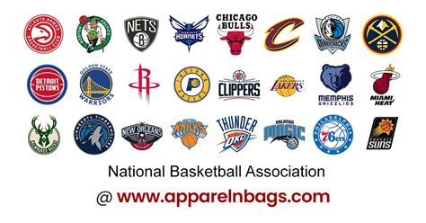 NBA Color Codes - Hex, RGB, CMYK - ApparelnBags