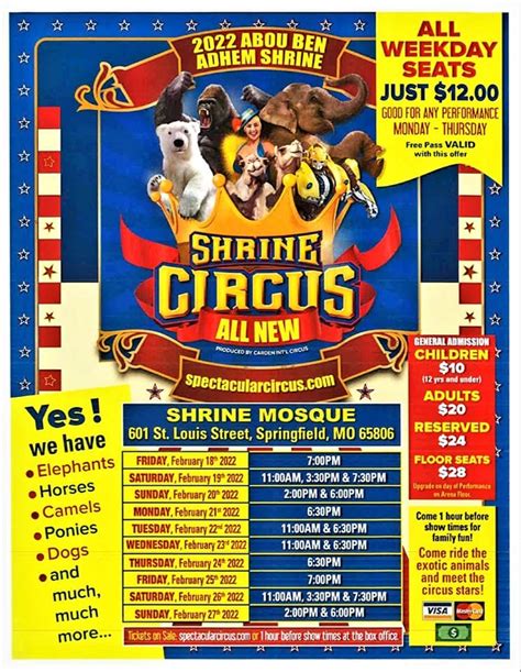 Shrine Circus — Abou Ben Adhem Shriners