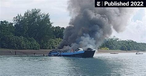 Seven Dead and More Than 100 Rescued in Philippine Ferry Fire - The New ...