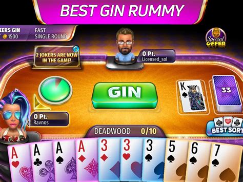 Gin Rummy Stars - Card Game - App voor iPhone, iPad en iPod touch - AppWereld