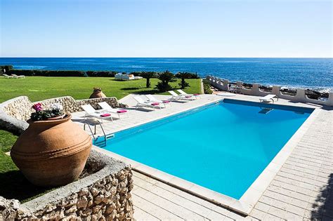 Splendid seafront villa with private pool and manicured gardens ...