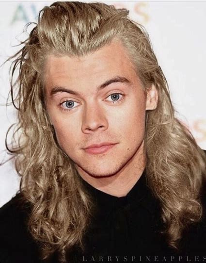 Harry Styles Blonde Hair