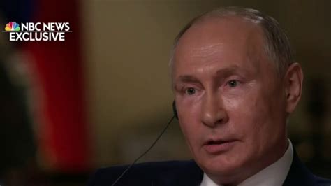 Putin denies ordering assassination attempt on Navalny in NBC News ...