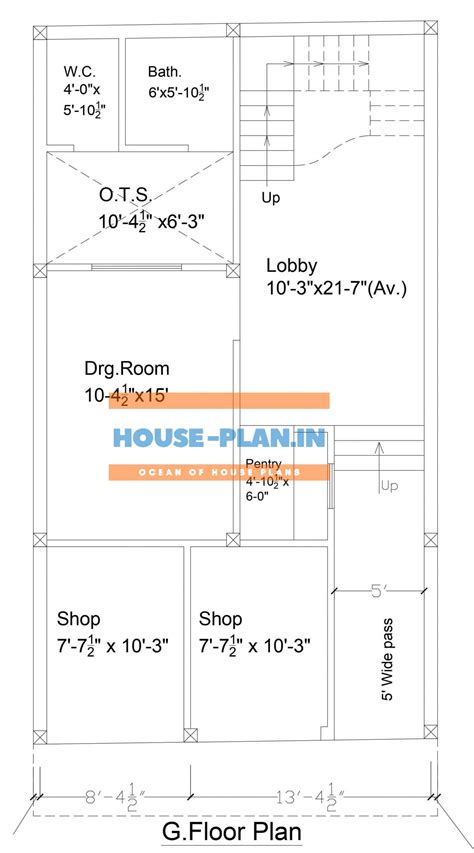 Floor Plan 800 Sq Ft House Plans Indian Style With Car Parking - House Design Ideas