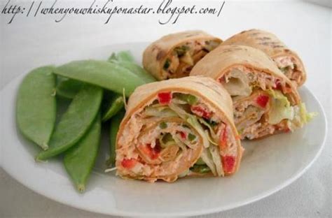 Foodista | Lighter Lunch: Curried Chicken Roll-Ups