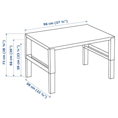 PÅHL desk, white/turquoise, 373/4x227/8" - IKEA