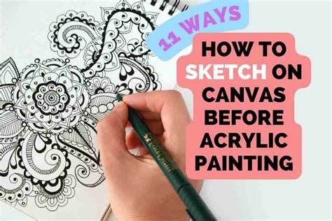 how to transfer drawing to canvas with charcoal - Jacquelyne Mendenhall