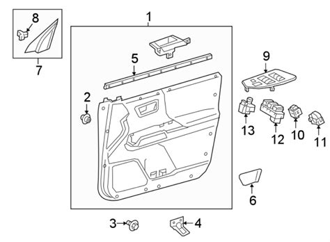 6762004470C2 - Toyota Door Interior Trim Panel. Door trim panel ...