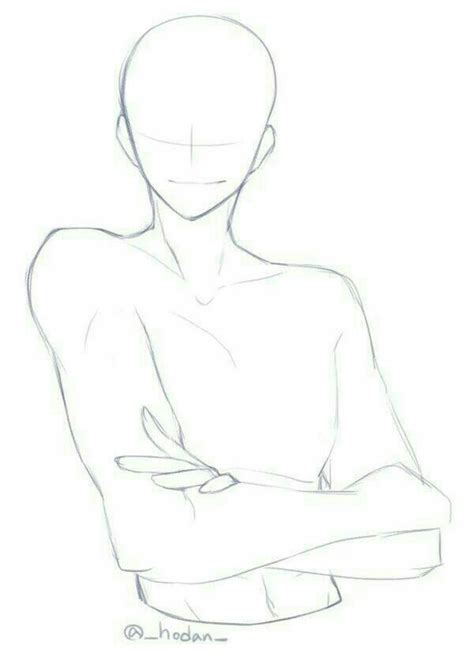 Male Body Reference Drawing - Torso Anatomie Cuerpo Malen Skizzen Hmm ...