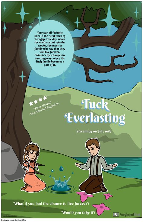 Movie Poster Activity for Tuck Everlasting