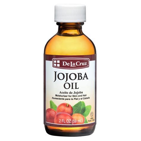 De La Cruz 100% Natural Cold Pressed Jojoba Oil For Face, Hair Moisturizer, 2 fl Oz - Walmart.com