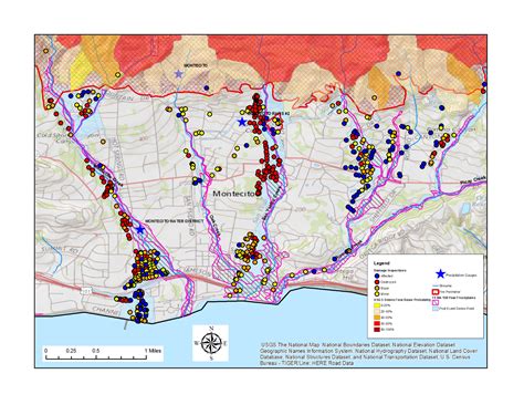 Map Of Montecito California Area