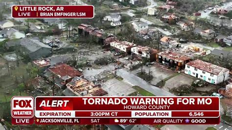 Deadly tornado that ripped through Little Rock area rated at least EF-3 | Fox Weather