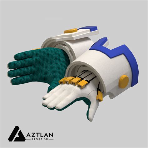 3D file Deku Air Force Gloves - MHA 🧤・Model to download and 3D print・Cults