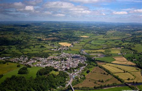 Llandeilo from the air | aerial photographs of Great Britain by ...