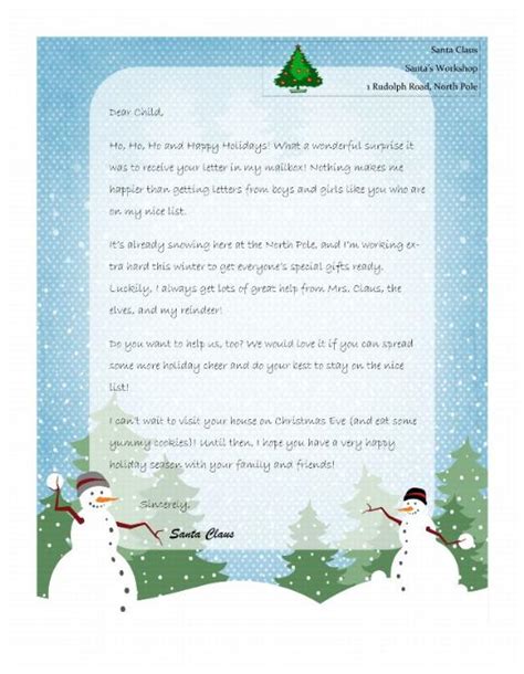 Letter To Santa