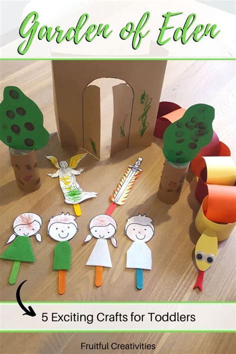 5 Exciting Garden of Eden Crafts Every Child Will Love - Fruitful Creativities | Toddler crafts ...