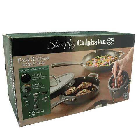 Simply Calphalon Easy System Nonstick 12 Piece Set - Shop Cookware sets ...