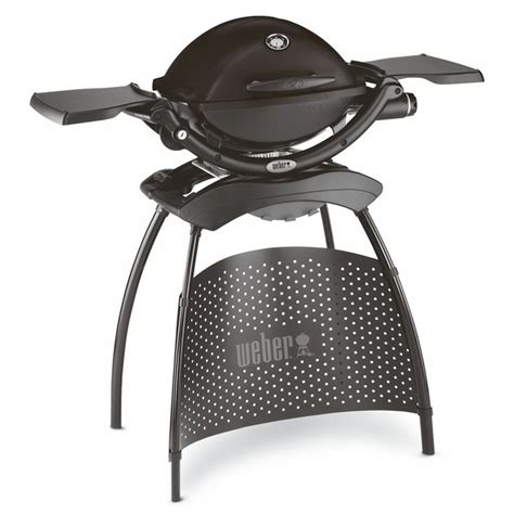 Weber Q 1200 Gas Barbecue with Stand - Black - Barbecues - GAS - Blackbrooks Garden Centres