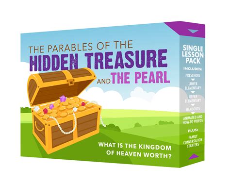 Parable of the Hidden Treasure and the Pearl - Children's Lesson from...