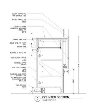 Gallery of Compartes Melrose / AAmp Studio - 22 | Furniture details drawing, Joinery details ...