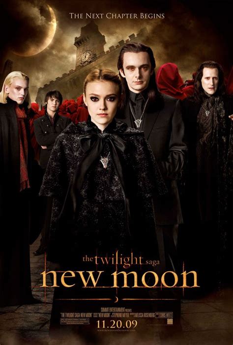 3 New THE TWILIGHT SAGA: NEW MOON Character Posters - The Cullens ...