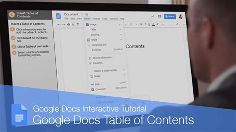 Google Docs Table of Contents | CustomGuide