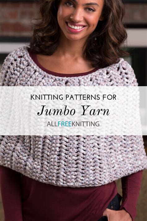 24 Jumbo Yarn Patterns in 2021 | Jumbo yarn, Extreme knitting, Yarn