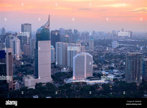 Skyline, Jakarta, Indonesia, Southeast Asia Stock Photo - Alamy