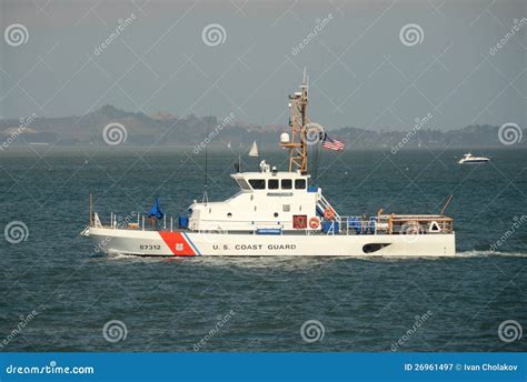 US Coast Guard Cutter on Patrol Editorial Photography - Image of ...