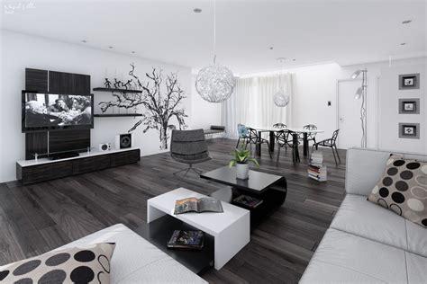 Black & White Interiors