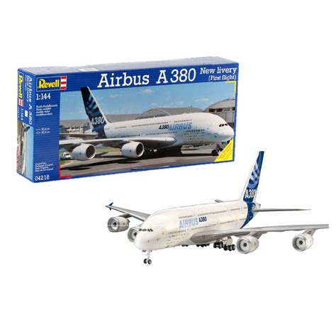 Airbus A380 (Airbus new livery) (Revell 04218) - Kiosque da Aviação - O ...