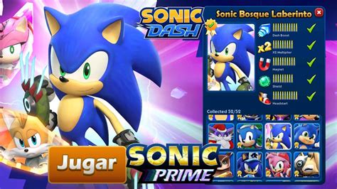 📲 Juego Con Sonic Prime Oficial En Sonic Dash - YouTube