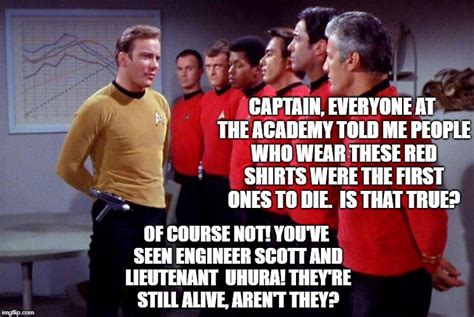 Red shirts Memes - Imgflip