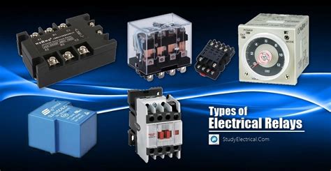 Types of Electrical Relays | StudyElectrical | Online Electrical Engineering Study Site