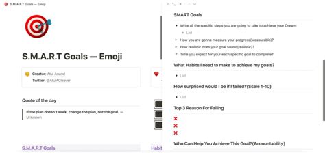 5 Best Notion Goals Templates To Make Goal-Tracking Easier - notionzen