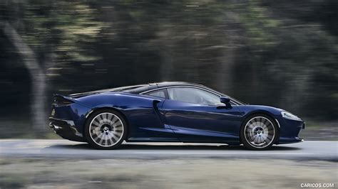 2020 McLaren GT (Color: Namaka Blue) - Side | Caricos