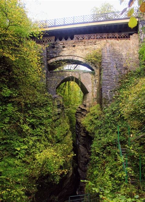 Just A Car Guy: The Devil's Bridge in Ceredigion, Wales has 3 different ...