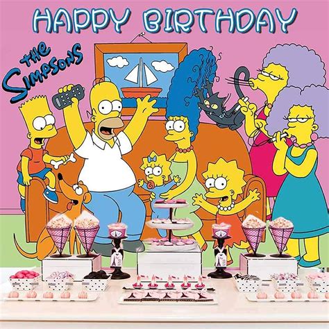 Descobrir 81+ imagem happy birthday simpsons - br.thptnganamst.edu.vn